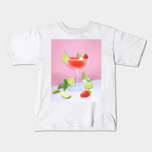 Cocktail Daiquiri Kids T-Shirt